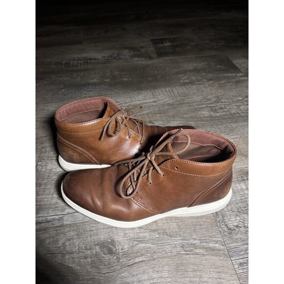 brown leather Cole Haan Grand Tour Chukka boots Size 9.5 main image 5